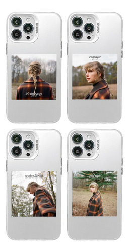 4pcs Evermore Taylor Swift Funda Para iPhone Case Eca3-5