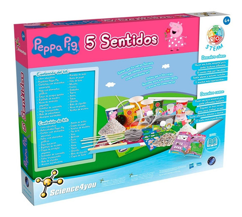 Imagen 2 de 3 de Peppa Pig Experimentos 5 Sentidos