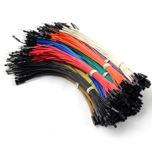 40pcs Dupont Color Cables Cable 1 P-1 P 20 Cm Hembra-macho P