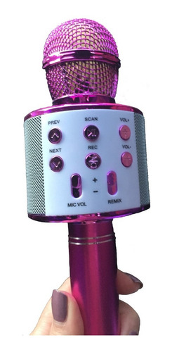 Microfono Karaoke Infantil Recargable 