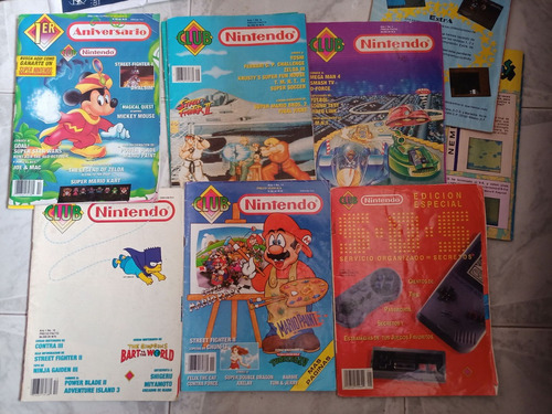 34 Revistas Club Nintendo Año 1 3 4 5 6