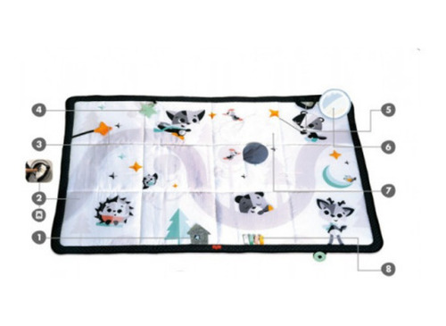 Imagen 3 de 9 de Alfombra De Juegos Xl Cuentos Mágicos To074 Tiny Love