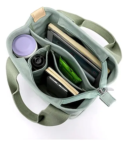 Bolsos De Lona Sencillos For Mujer, Bolso De Hombro Casual