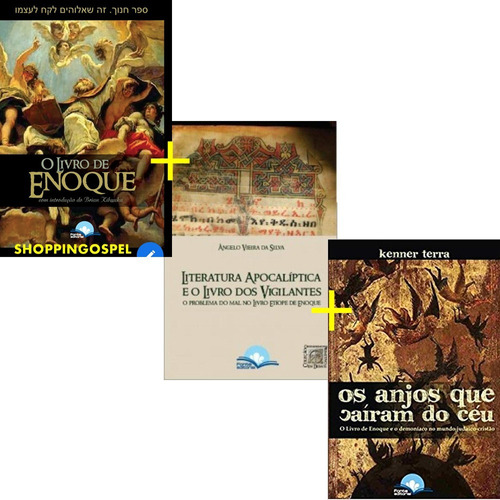 O Livro De Enoque + Anjos Que Caíram + Livro Dos Vigilantes