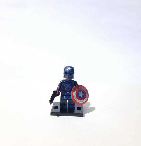 Minifigura Lego Capitán América John Walker Marvel