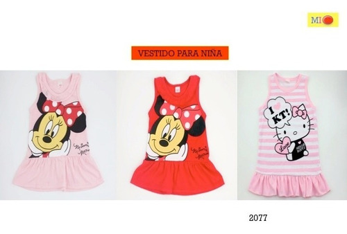 Vestido Para Niña Mini Mouse