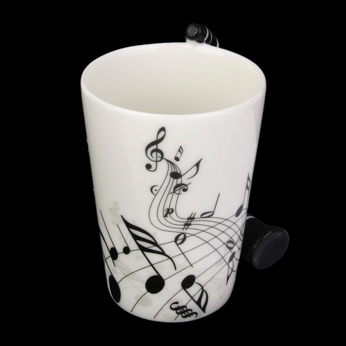 Taza De La Música Con Forma De Clarinete Mango Taza De