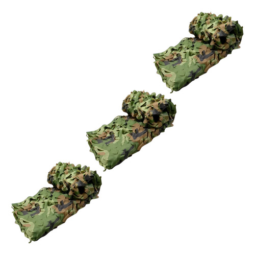 Set 3 Malla Camuflaje Caza Red Camuflaje Paintball 3x2
