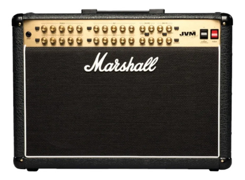 Imagen 1 de 3 de Amplificador Marshall JVM JVM410C Valvular para guitarra de 100W color negro/dorado 230V