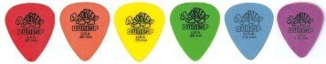 Seis (6) Pua Para Guitarra Dunlop Tortex ¡nuevo!!