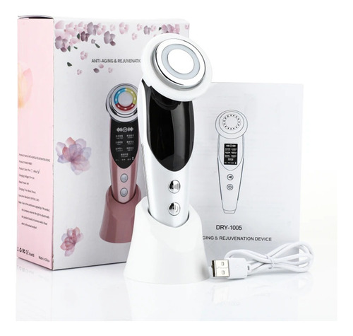 Masaje Microcorriente Ems Rostro Joven Limpio Tonifica 7 N 1