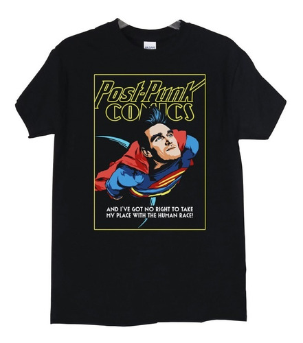 Polera Morrissey Superman Post Punk Comics Pop Abominatron