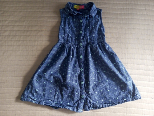 Vestido D Nena Importado D Jean Marca Penélope Mack Talle 4t