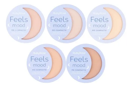 comprar Polvo Compacto Feels Mood Ruby Rose Original 