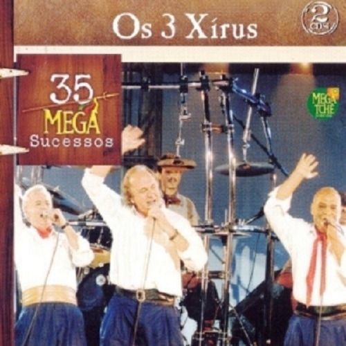 Cd - Os 3 Xirus -35 Mega Sucessos - (cd Duplo)