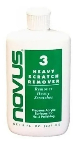 Novus 3 Pulidor De Plasticos Y Acrilicos 8oz/237 Ml