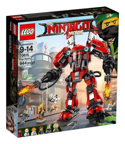 Lego Ninjago Movie Fire Mech 70615 - 944 Pz