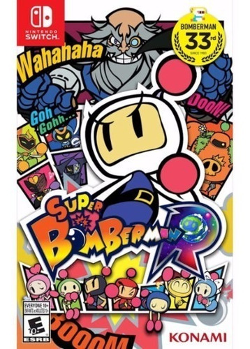 Super Bomberman R (mídia Física) - Nintendo Switch  (novo)