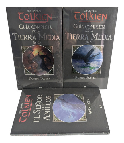 El Señor De Los Anillos Apéndices Tolkien Colección Set 3