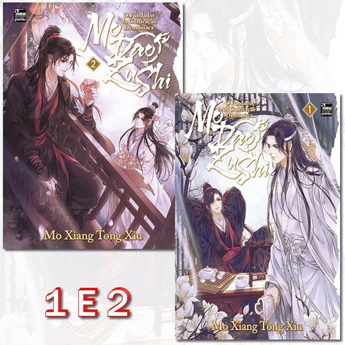 Mo Dao Zu Shi - Livro 1 E 2! Light Novel Newpop! Novo E Lacrado