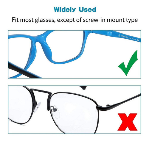 Imagen 6 de 10 de 4 Pares Nose Pad 3m Almohadillas Antideslizantes Para Lentes