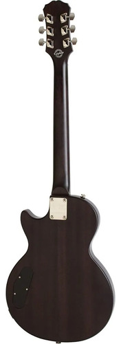 Epiphone guitarra eléctrica les paul marrón oscuro con diapasón de palo de rosa