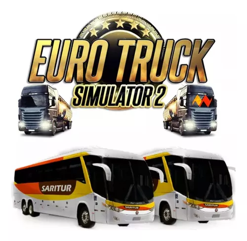 Euro Truck Simulator 2 + Mapa Brasileiro E Brindes