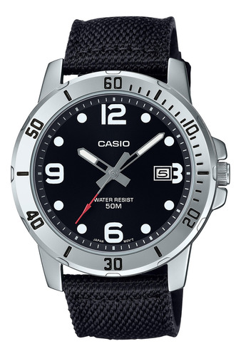 Reloj Casio Modelo: Mtp-vd01c-1bvcf Correa Negro