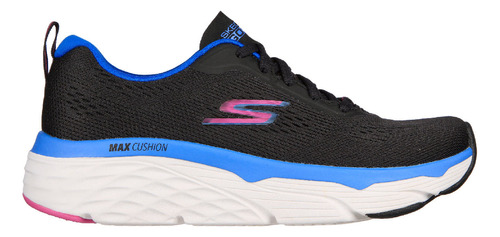 Tenis Skechers Mujer Max Cushioning Elite - Ziva Negro - Azu