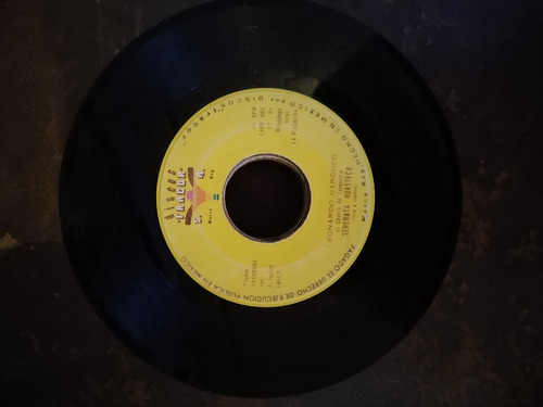 Leonardo Cardoso Serenata Huasteca Disco Vinilo 45 Rpm (Usado)