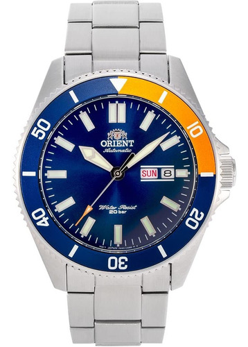 Relógio masculino Orient RA-AA0913l1 Automatic Silver Pulse ligado