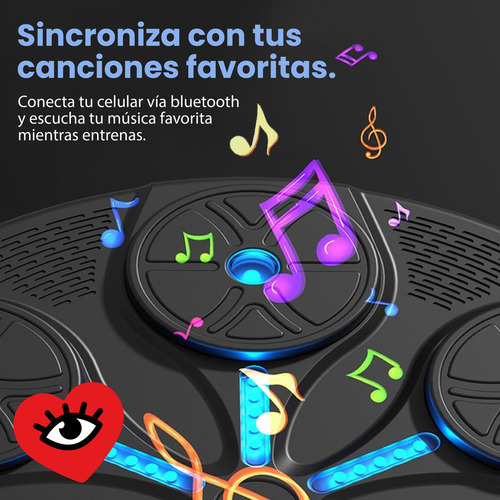 Maquina Boxeo Inteligente Musical Entrenamiento Guantes Veoquiero