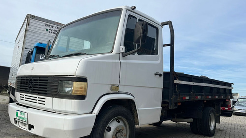 Mb 709 4x2 Carroceria 1993 Branco