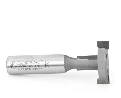 Amana Tools456621-3/8 D X 7/8 Ch X 1/2 Inch Shk fresa Bro