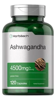 Ashwagandha Potente Premium 4500mg 120 Caps Americano