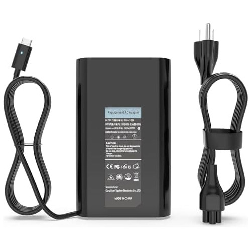 Cargador De Laptop Hp Usb C De 65w, Reemplazo Hp Envy X...