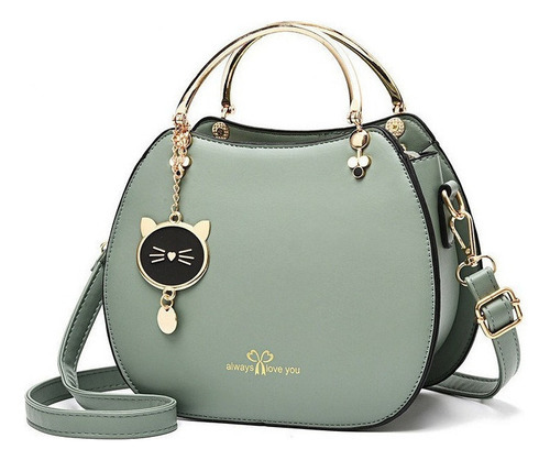 Bolso De Hombro Pequeño Y Bonito Para Mujer Color Verde