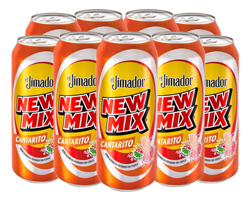 Bebida Preparada New Mix Cantarito 350 ml - Pack 24 Latas