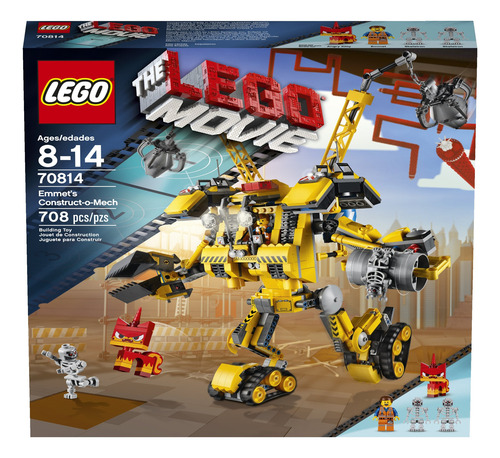 Set De Construcción Lego Movie 70814 Emmet's Construct-o-mec