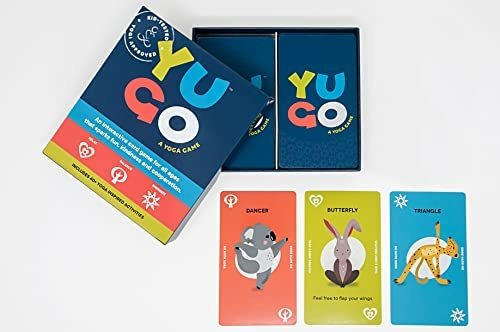 Juego De Yugo Yoga Para Niños Y Adultos - Juego De Cartas In