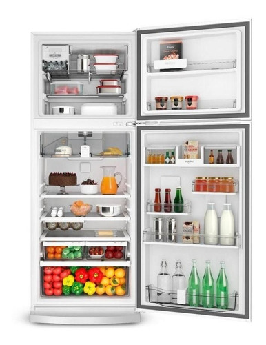 Imagen 4 de 6 de Heladera inverter no frost Whirlpool WRM56D2 blanca con freezer 462L 220V