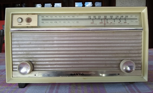 Radio Antiguo Para Restaurar Sanyo