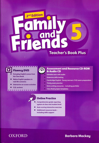 Family And Friends (2/ed.) 5 - Tch's Plus Pack - Mackay Barb