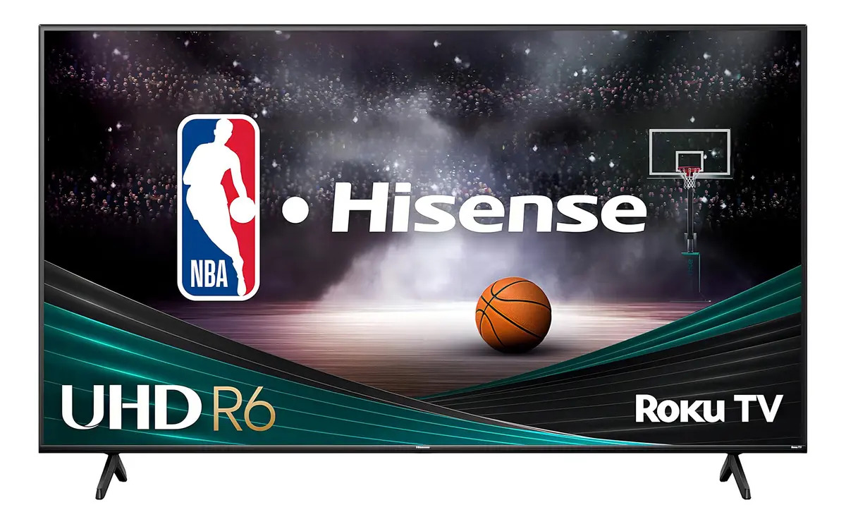 Hisense Pantalla 50r6e5 50 Pulgadas 4k Uhd Hdr Roku Smart Tv