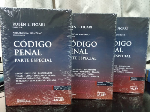 Libro Codigo Penal Parte Especial 3 Tomos