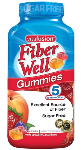 Vitafusion Fiber Well. 220 Gomitas.