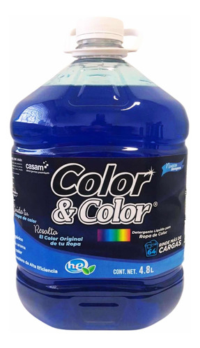 Detergente Para Ropa Color & Color 4.8 Lt