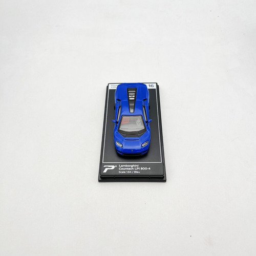 Postercars Lamborghini Countach Lpi 800-4 Hypercar League 16 Color Azul