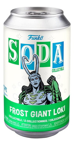 Figura Funko Soda What If Loki Gigante De Hielo