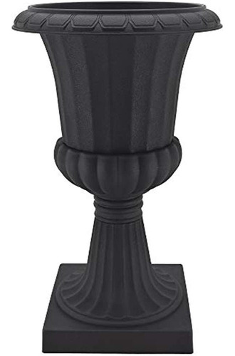 Arcadia Garden Products Pl50bk-2 Urna De Plástico De Lujo (p